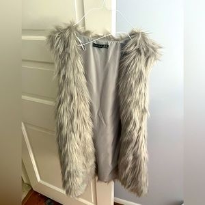 Fuzzy Vest.